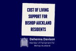 Cost of Living Support for Bishop Auckland residents