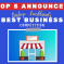 Best Business Logo -  Top 5 announced